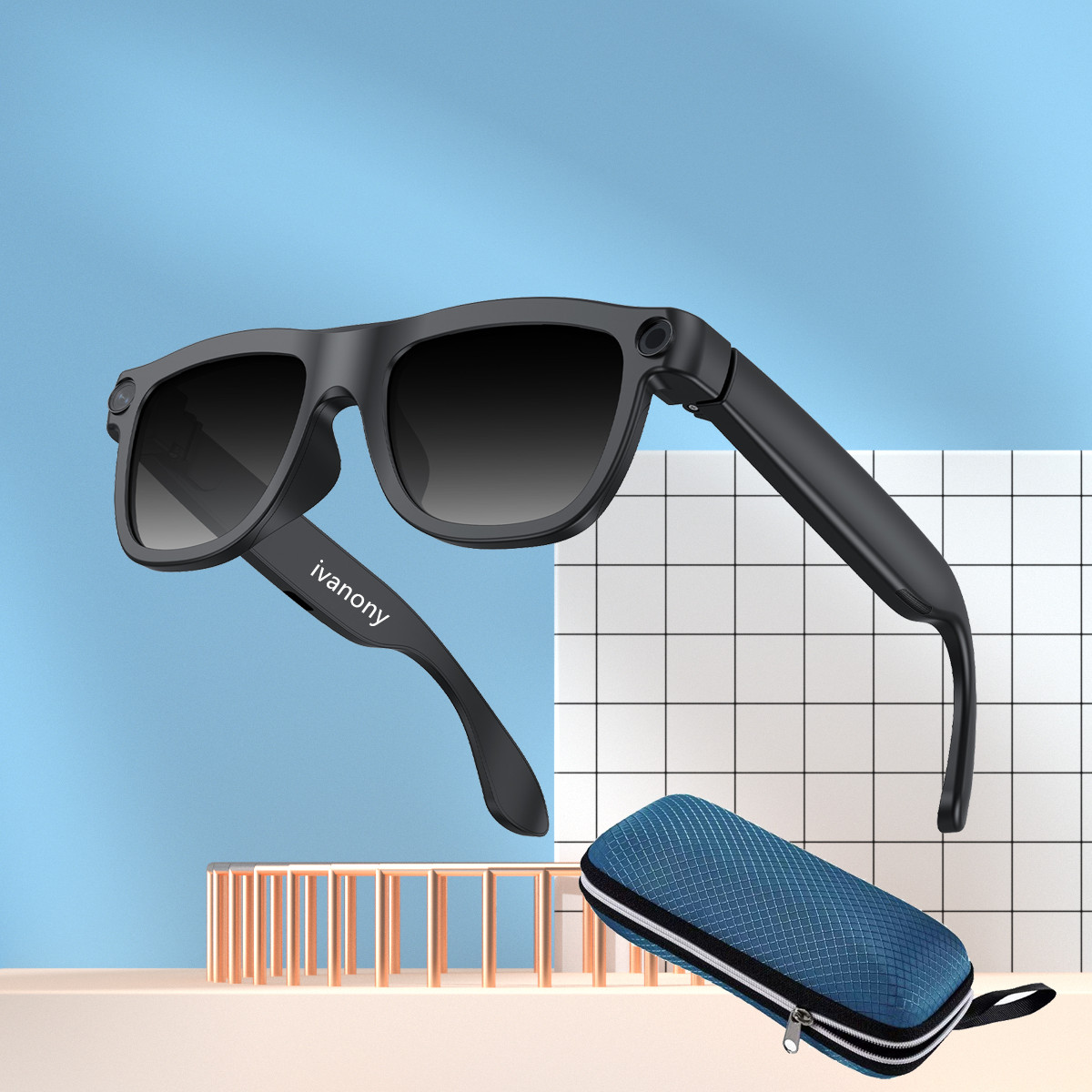 Smart Glasses Lens - New 800W AI Smart Glasses Color-Changing