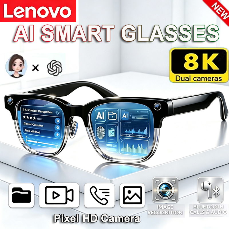 Lenovo 8K HD AI Smart Glasses  - Smart Glasses Lens 评论和价格