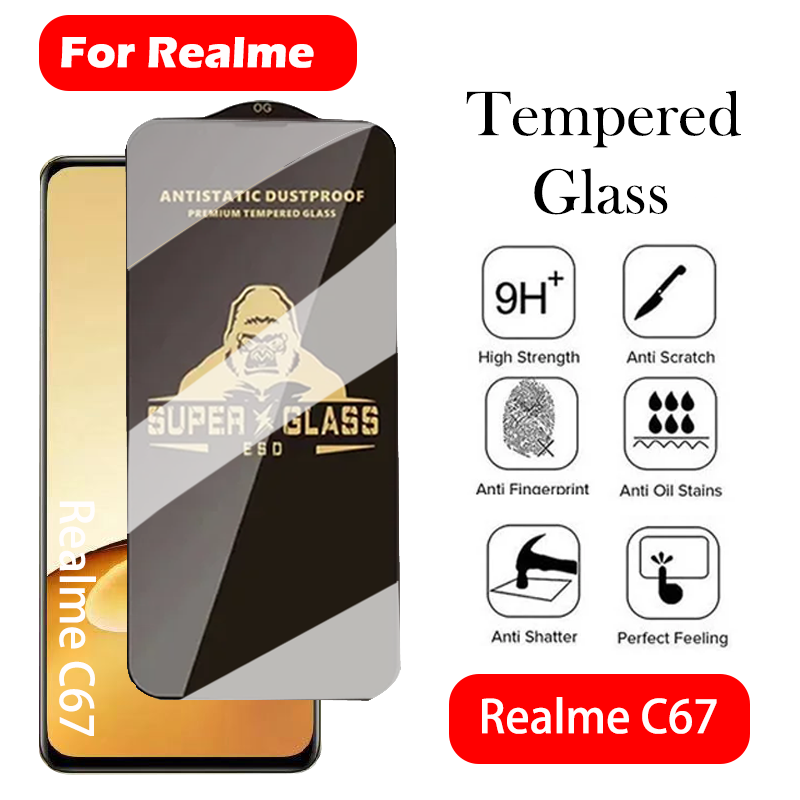 KingKong Gorilla Tempered Glas - Realme C67 评论和价格