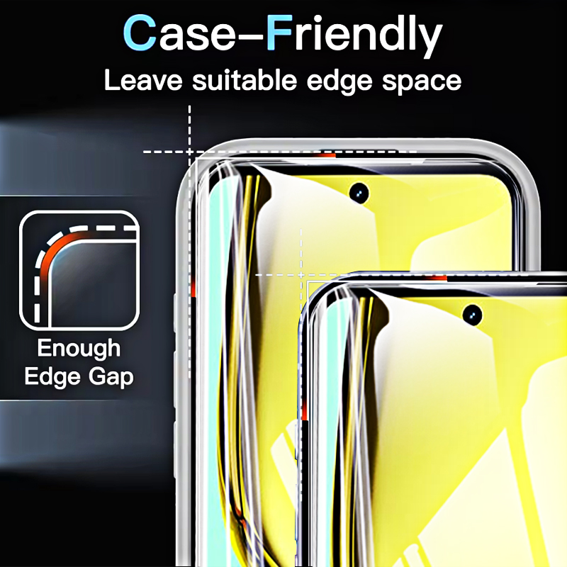 2/4PCS Front Tempered Glass fo - Realme C67 评论和价格